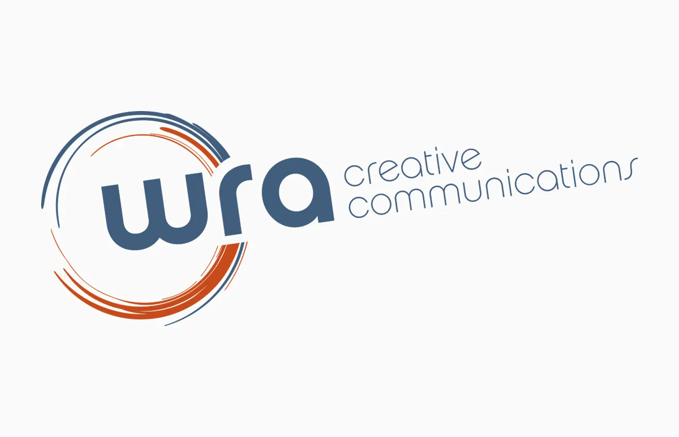 WRA Creative Communications logo on light background
